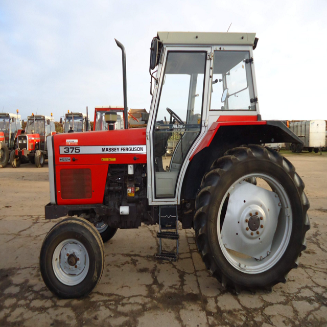 Massey Ferguson 375 Wheel Tractor 75HP Gear Motor High Performance Used And New Excellent Condition For Farming Work - Image 5
