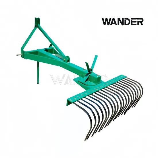 3 Point 4FT/5FT/6FT Landscape Rake, Tine Rake for Tractors Trademark Wander Power Required 18-55HP Origin Shandong, - Image 2