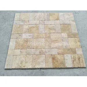 Ivory Cream Travertine, Travertine Tiles and Travertine French Pattern - Image 3