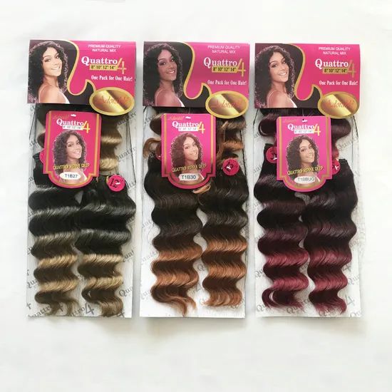 Versatile Pre Stretched Braiding Hair - Customizable Straight Body Weave Bundles - Image 4