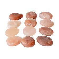 HIMALAYAN SALT NATURAL SHAPE MASSAGE STONES Delivery Form Sacks - Image 2