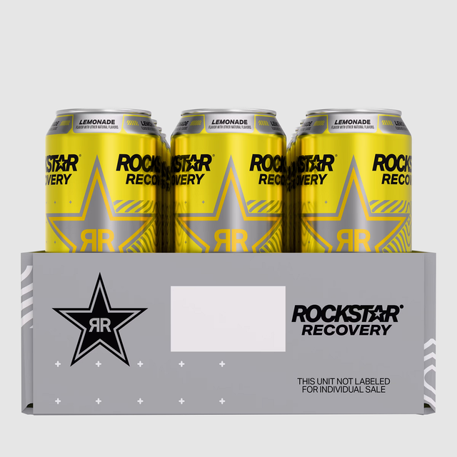 Rockstar Energy Drink 250ml with B Vitamins Ready-to-Drink Energy Beverage - Image 3