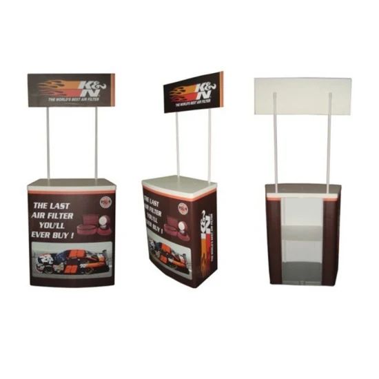 Supermarket Advertising Plastic Promotion Counter/Promotion Table - Image 1