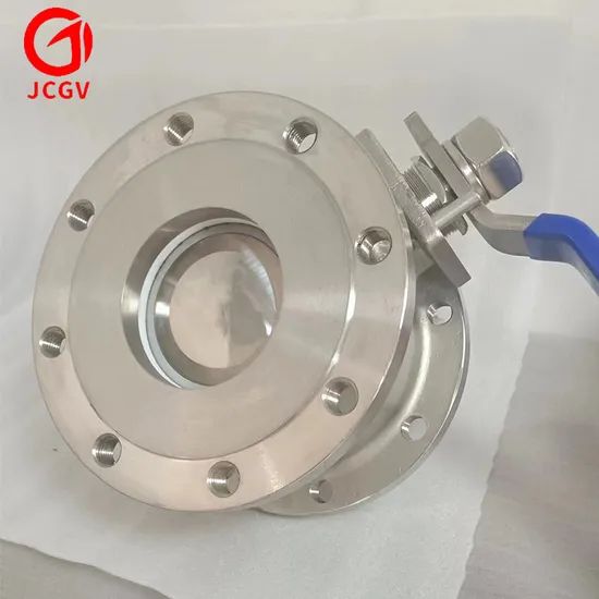 Italian Thin Stainless Steel Clamp Ball Valve - Image 2