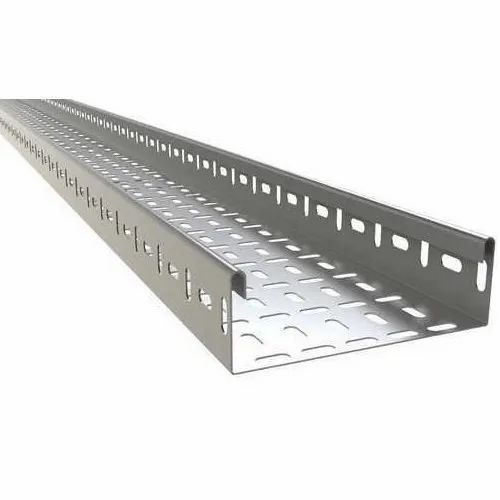 1.2mm To 2 mm SS Cable Tray Surface Finish Glossy Surface Finishing Buffing Density 0.8 Depth 25 to 75mm Intended Use Electrical And Automotive Industry - Image 1