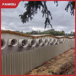 High Efficiency FRP Ventilation Fan for Pig Farming Solutions - Image 2