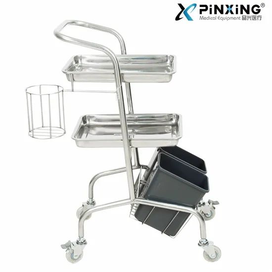 Customized Various Stainless Steel Hospital Furniture Medical Cart - Image 5