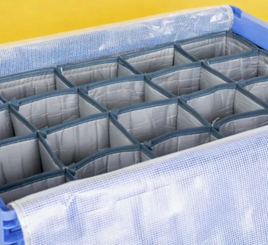 Space-Saving Stackable Printed Logistics Codes Logistics Box for Mechanical Industry - Image 4