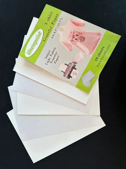 Light Cotton Transfer Paper for Custom Fabric Printing Projects - Image 4