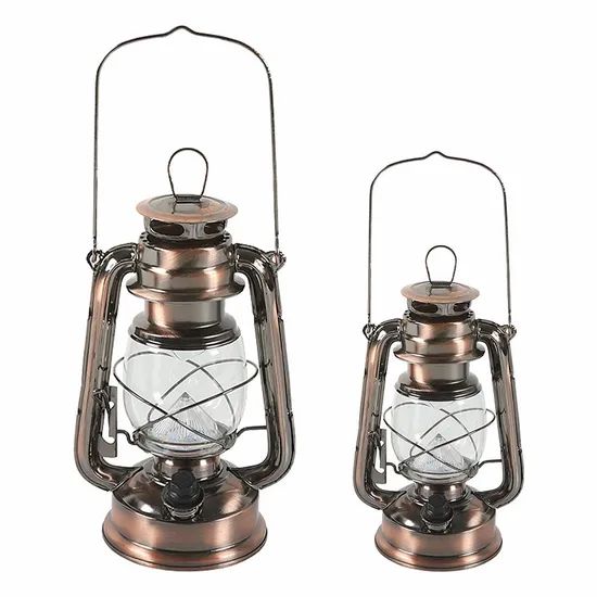 Rechargeable Brass Retro Style LED Lanterns Origin China Trademark WTHZ Model NO. LL034 Light Source LED Housing Material - Image 3