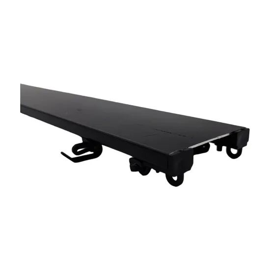 Newly Design Modern Support Ceiling Mounted Wall Mounted Double Curtain Track Hidden Install - Image 2