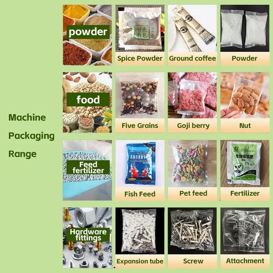 1 100g Back Seal Solid Drink Matcha Powder Dried Fruit Raisin Rose Tea Filling and Sealing Packing Machine - Image 5