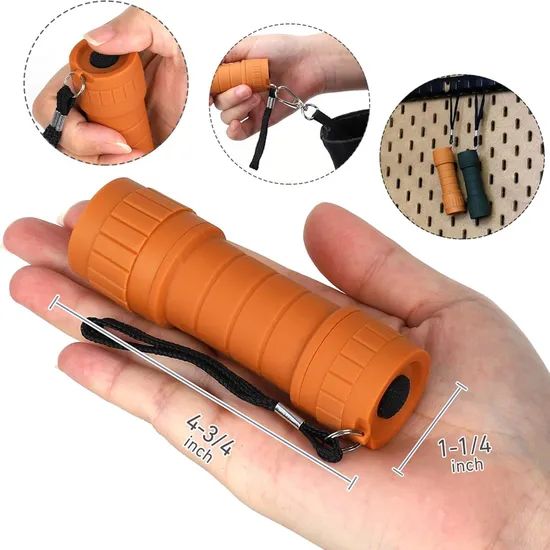 Compact Green LED Flashlights - Durable Mini Flashlights for Everyday Use - Image 4