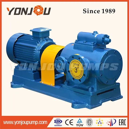 Lq3g High Viscosity Heating Jacket Electric Emulsion Bitumen Asphalt Three Screw Pump - Image 5