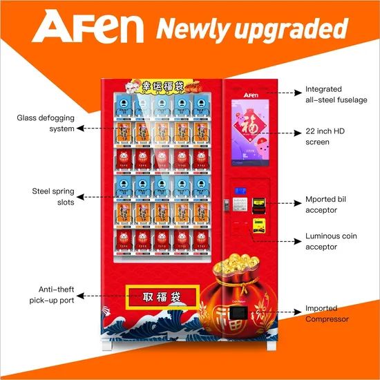 Afen Lucky Box Vending Machine Origin China Condition New Trademark AFEN Model NO. AF-S770 Change With Small Change Customized Non-Customized - Image 4