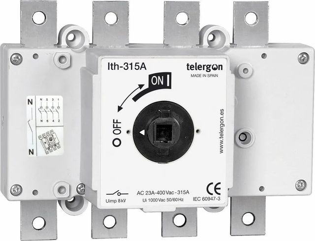 AC Switch Disconnector Current Rating Up To 3150a Primary Application Ups Systems As Bypass - Image 1