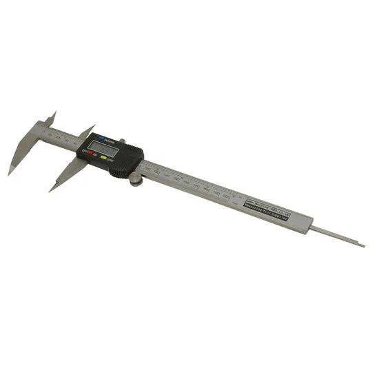200mm Digital Calipers with Fine Pointed Jaws Accuracy A Origin China Range 0-200mm Precision 0.03mm Resolution 0.01mm HS Code - Image 1