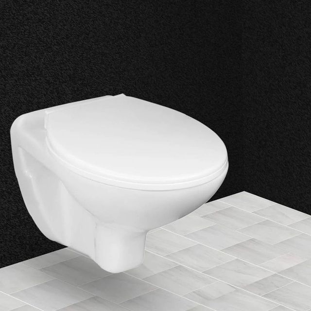 Extd Wall Hung Toilets studio ivory Shape Oval Color Ivory Brand Hindware Material Ceramic Trap Type P Trap Is It Automatic - Image 2