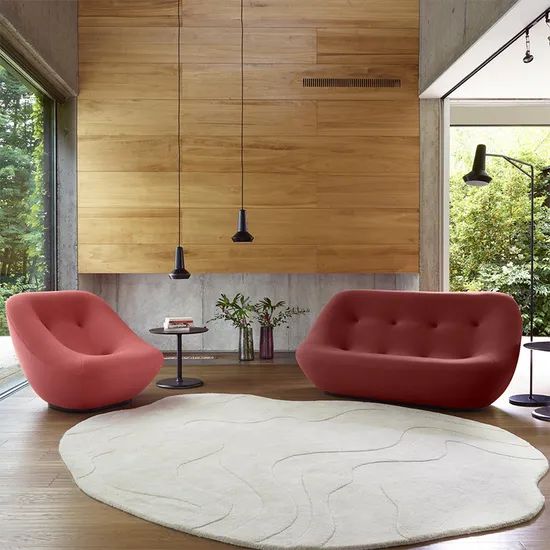 Premium Ergonomic Sofas for Hotel Lobbies and Offices Fixed Fixed Origin China Rotary Fixed Sofa Kind Set Material Wood Frame - Image 1