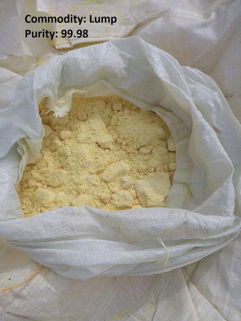 Agricultural Raw Materials Size 2-8mm Grade 99.95% Ash Content 0.03% Color Bright Yellow Acid Content 0.003% Organic Matter Content - Image 2