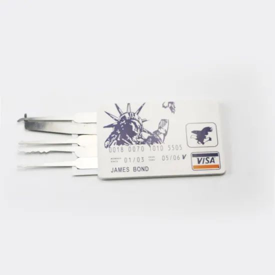 11 PCS Supplies 1 Transparent Lock Professional Practice Locksmith Lock Pick Set - Image 5