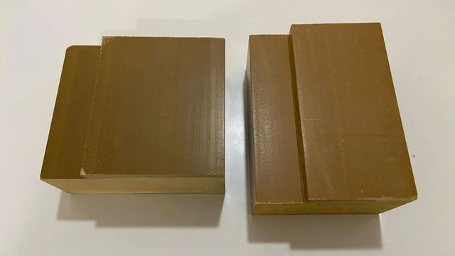 Wood Rectangular WPC Door Frame Type Indoor Color Brown Height 6 Feet Material Wood Style Rectangular Open Style - Image 2