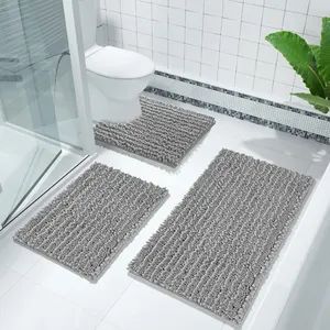 Extra Soft Non Slip Absorbent Water Bath Rug Bathroom Rug Mat - Image 1
