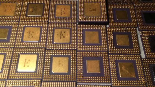 Bulk CPU Gold Top And Bottom Scrap For E Waste Buyers And Precious Metal Recovery - Image 2