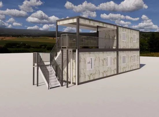 Competitive Price Temporary Prefab Module Prefab Container Housing Villa - Image 5