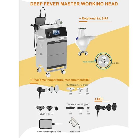 Indiba 448kHz Tecar Therapy Diathermy Machine Radiofrequency RF Cet Ret Physical Therapy Equipment for Pain Relief - Image 5