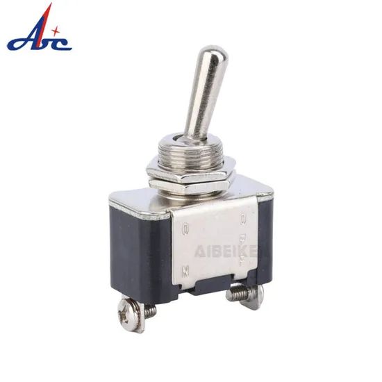 Heavy Duty 2 Screw Terminals Spst on off Latching Electric 2position Waterproof Toggle Switch - Image 1