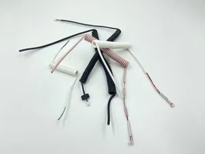 Spring Spiral Cable Retractable Coiled Power Cable in Put AC/DC HS Code 8544421900 Trademark SAISONIC Type-5 Power - Image 6
