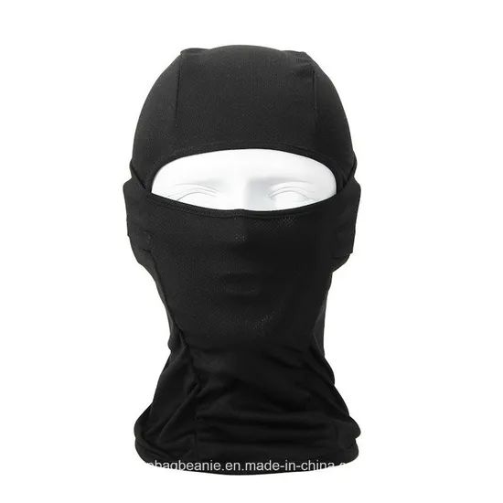Outdoor Blank Protection Full Face Headgear Origin China Gender Unisex Pattern Plain Thickness Normal Model NO. YC-1332 HS Code 6117809000 - Image 4