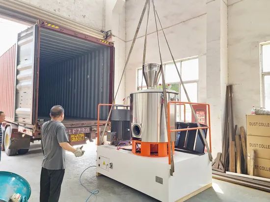 High Speed Plastic PVC Resin CaCO3 Powder Mixing Machine Unit PVC Mixer - Image 3