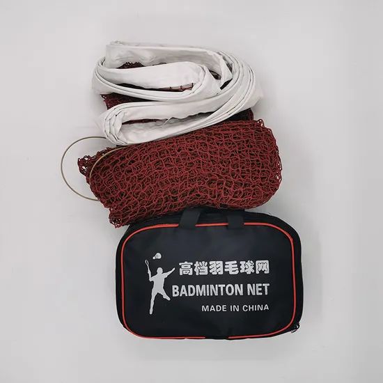 Factory Wholesale Polypropylene Fiber Single Binding Badminton Net - Image 3