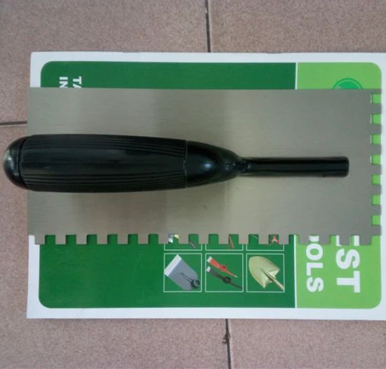 Trowel Construction Hand Tool Plaster Trowel Item Trowel Color Silver Origin China Material Steel Teeth Size 6mm Blade Edge - Image 3