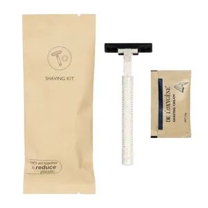 Vacation Rental Durable Comfort Safe Compact Easy-to-Clean Hotel Shaving Kit - Image 2