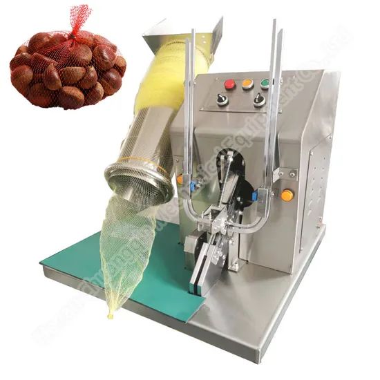 Garlic Packing Net Bag Machine Fruit Net Packing Machine Net Bag Sealing Clipping Packing Machine Mesh Net Bags Packing Machine Garlic Mesh Bag Packing Machine - Image 6