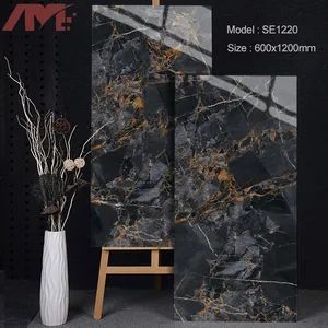China Customized Glazed Porcelain Tile Marble Large Format Slab - Image 3
