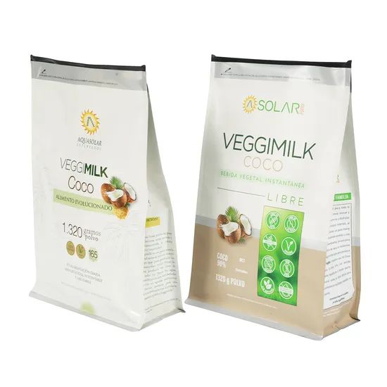 250 500 1000g Custom Stand-up Food Bags Resealable Zipper and Degassing Valve for Coffee Bean Nut Tea - Image 4