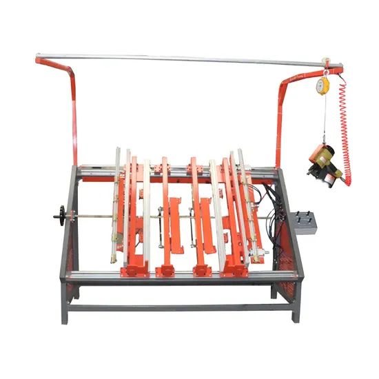 High Efficient Multifunctional Pneumatic Lift Pallet Nailing Table - Image 4