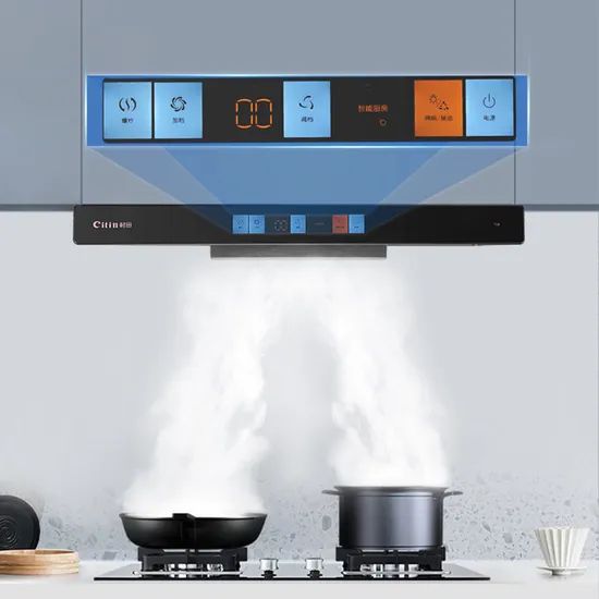 Wall-Mounted Styled Range Hood T Shape Range Hood Origin China Noise 61-70dB Venting Ducted Trademark Citin Panel Glass - Image 4