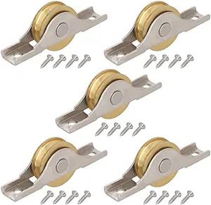Steel Shell Copper Electroplating Single Wheels Sliding Wheel Door Window Sliding Roller - Image 5