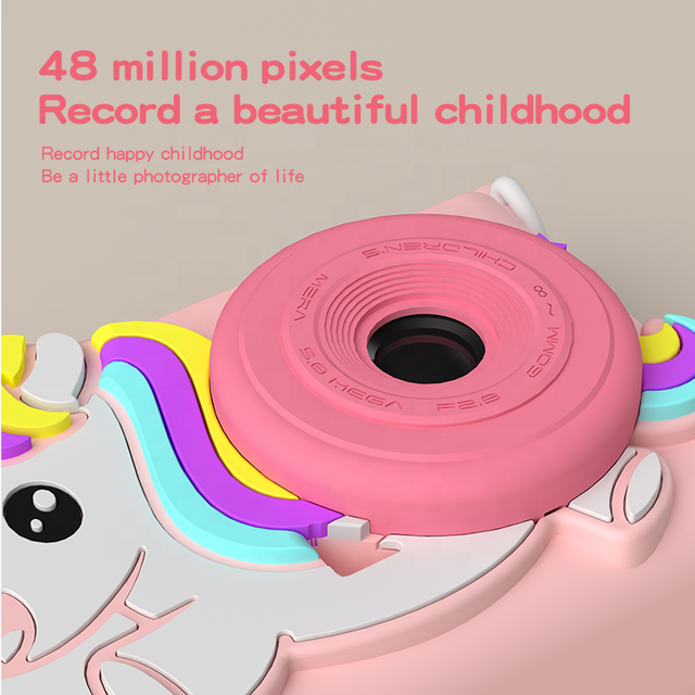 Mini Digital 2.0 Inch Ips Screen Camara Para Ninos Children's Kids Toys Digital Camera for Kids with Sd Card - Image 3