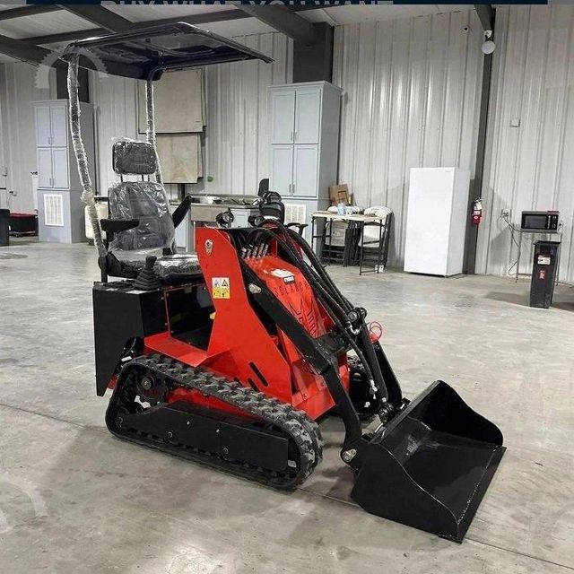 Compact Mini Skid Steer Loader With Powerful Hydraulic System For Digging Loading Grading - Image 4