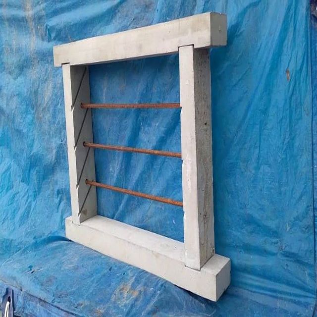 Grey 22mm Rectangle RCC Window Frame Width 22mm Color Grey Material RCC Thickness 22mm Size 18X24inch Shape Rectangle Style - Image 2