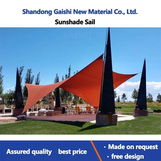 HDPE Net Triangle Rectangle Sunshade Sails for Garden Courtyard Shed Roofing - Image 4