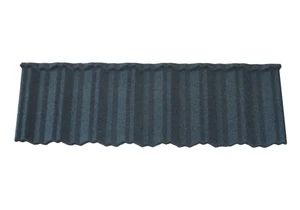 Premium Stone Coated Metal Roof Tiles for Villas Color Black Origin China Shape Segment Size 1340*420mm HS Code - Image 2