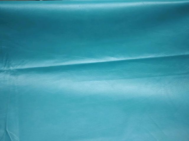 Turquoise Nappa Leather Sheet Design Plain Tannage Chrome Usage Garments Color Turquoise Thickness 3 Mm, 3 mm Finishing Semi - Image 3
