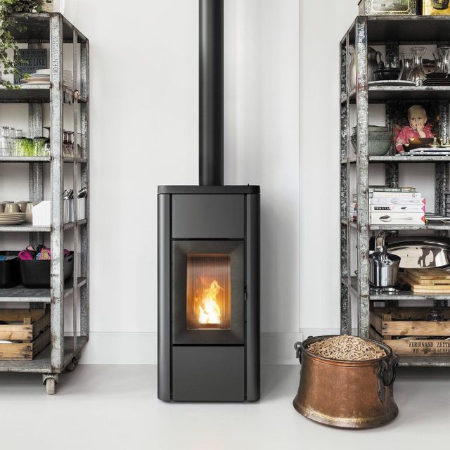 Advanced Wood Pellet Stove Powerful Heat Output Smart Temperature Control Long Lasting Reliable Performance - Image 2